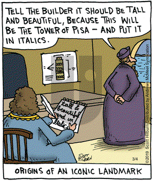 The Argyle Sweater on Monday March 4, 2019 Comic Strip