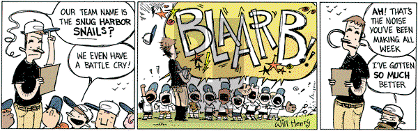 Wallace the Brave on Wednesday April 13, 2016 Comic Strip