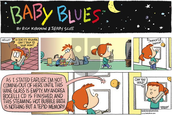 Baby Blues on Monday March 17, 2003 Comic Strip