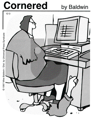 Cornered on Wednesday December 3, 1997 Comic Strip