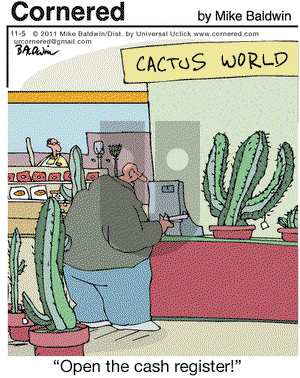 Cornered on Saturday November 5, 2011 Comic Strip