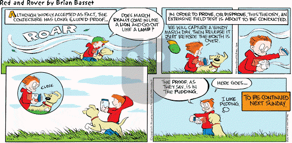 Red and Rover on Sunday March 23, 2008 Comic Strip