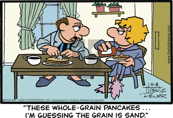 The Lockhorns on Saturday November 8, 2025 Comic Strip