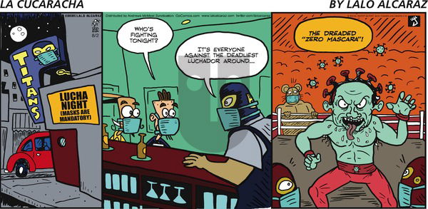 La Cucaracha on Sunday August 2, 2020 Comic Strip