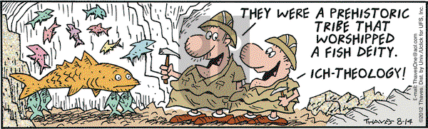Frank and Ernest on Tuesday August 14, 2012 Comic Strip