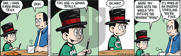 Adam@Home on Monday April 15, 2019 Comic Strip