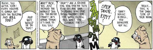 Get Fuzzy on Thursday March 20, 2014 Comic Strip