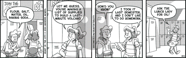 Heart of the City on Wednesday July 24, 2024 Comic Strip