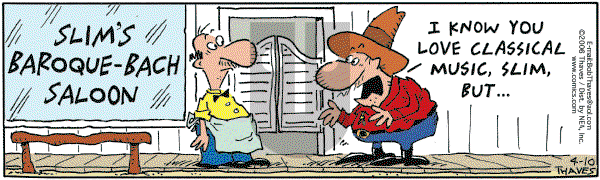 Frank and Ernest - Monday April 10, 2006 Comic Strip