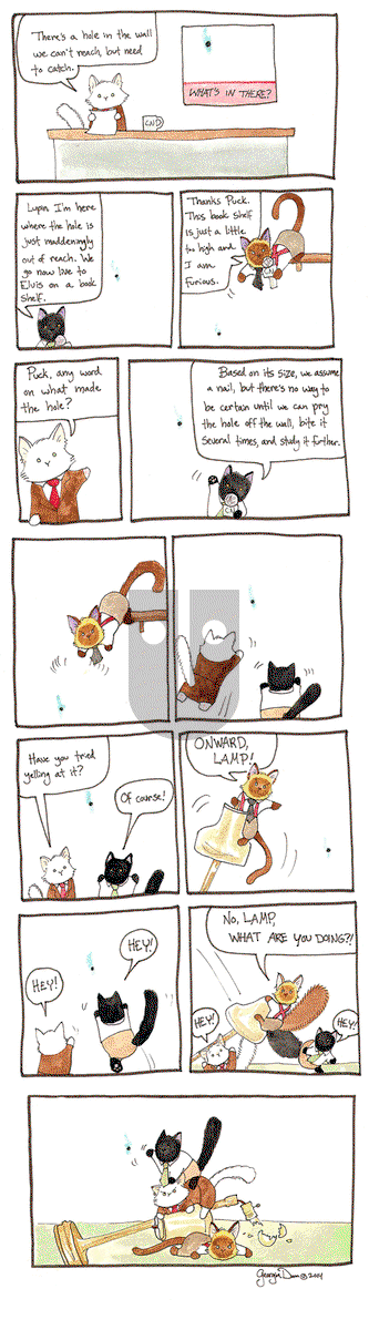 Breaking Cat News on Thursday February 5, 2015 Comic Strip