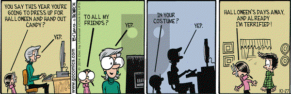 Grand Avenue on Monday October 27, 2014 Comic Strip