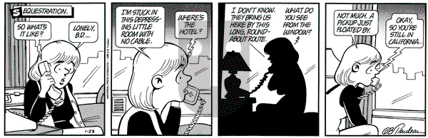 Doonesbury on Monday January 23, 1995 Comic Strip