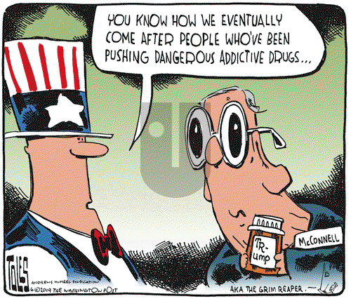Tom Toles on Monday June 10, 2019 Comic Strip