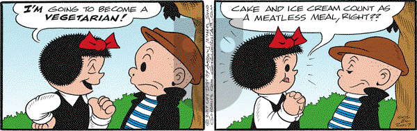 Nancy on Tuesday October 24, 2017 Comic Strip