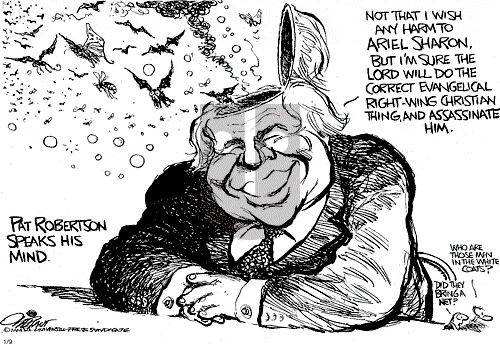 Pat Oliphant on Monday January 9, 2006 Comic Strip