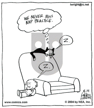 Kit 'N' Carlyle on Wednesday April 21, 2004 Comic Strip
