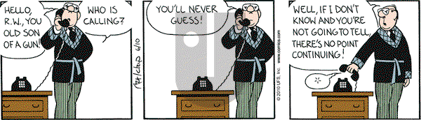 The Born Loser on Thursday June 10, 2010 Comic Strip