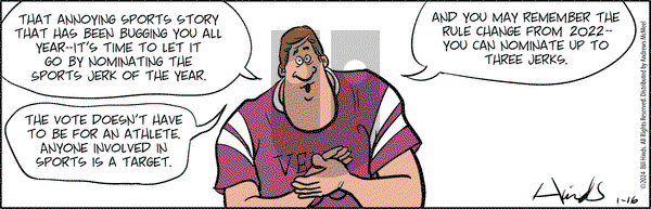 Tank McNamara - Tuesday January 16, 2024 Comic Strip
