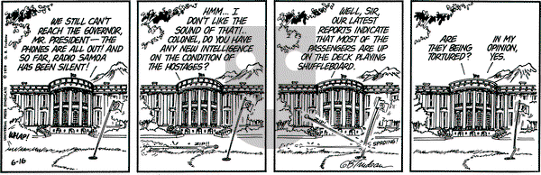 Doonesbury on Monday June 16, 1975 Comic Strip