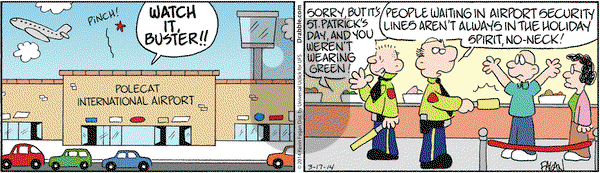 Drabble on Monday March 17, 2014 Comic Strip