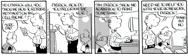 Drabble on Monday March 6, 2006 Comic Strip