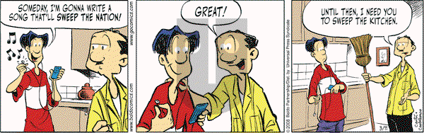 Baldo on Tuesday March 11, 2008 Comic Strip