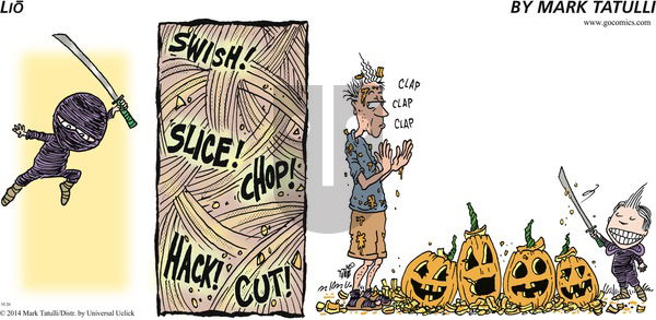 Lio - Sunday October 26, 2014 Comic Strip