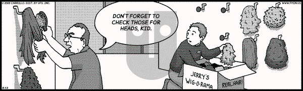 F Minus on Saturday September 13, 2008 Comic Strip