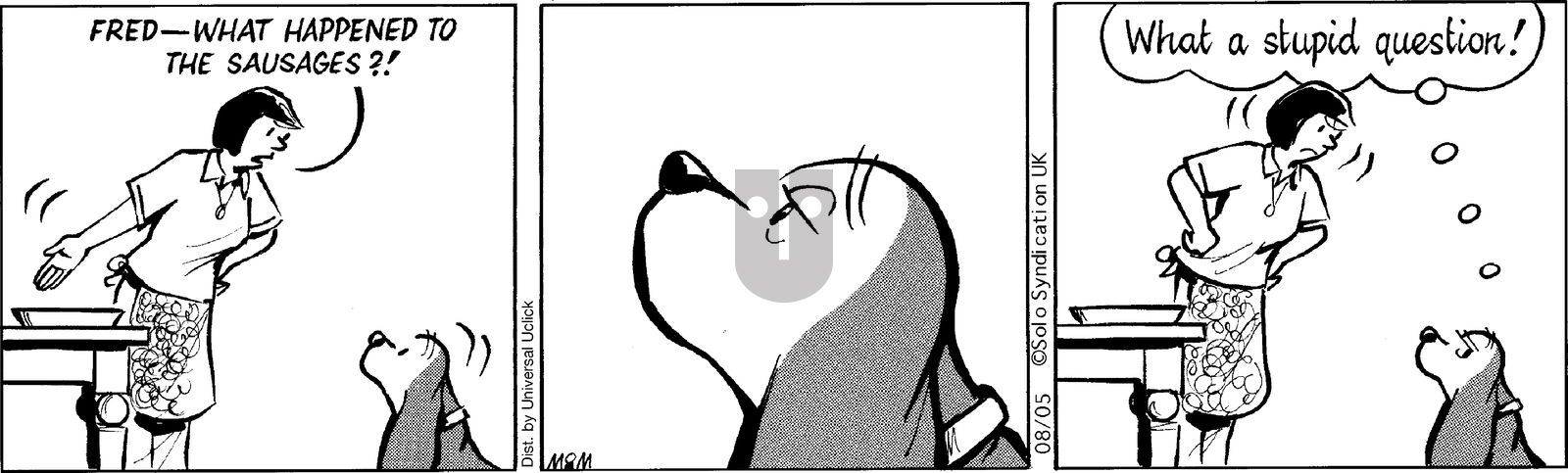Fred Basset on Tuesday August 5, 2014 Comic Strip