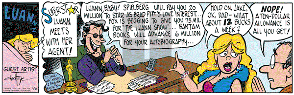 Luann on Wednesday December 29, 2004 Comic Strip