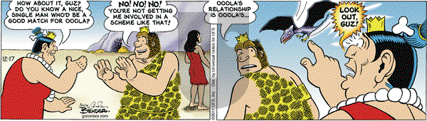 Alley Oop on Saturday December 17, 2011 Comic Strip