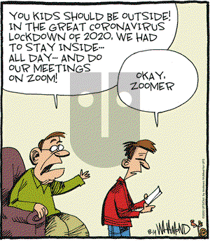 Reality Check on Friday August 14, 2020 Comic Strip