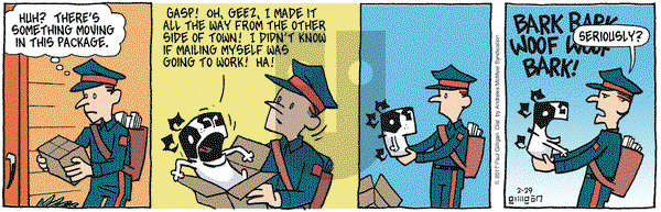 Pooch Cafe - Thursday February 29, 2024 Comic Strip