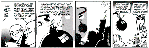 Doonesbury on Monday April 5, 1999 Comic Strip