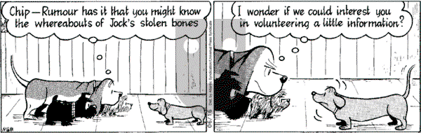 Fred Basset on Saturday June 16, 2007 Comic Strip