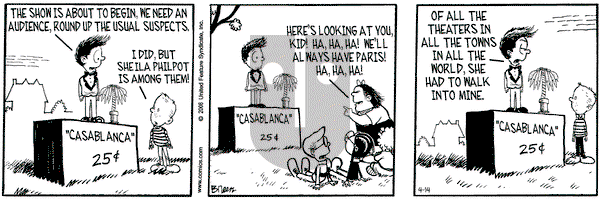 Grand Avenue on Friday April 14, 2006 Comic Strip