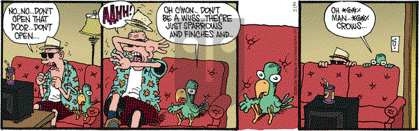 Monty on Saturday February 11, 2012 Comic Strip