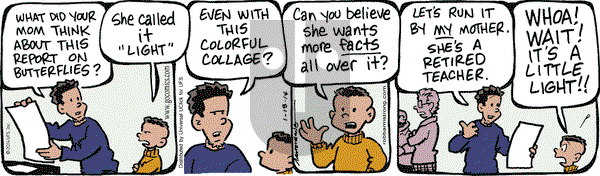 JumpStart on Saturday January 18, 2014 Comic Strip