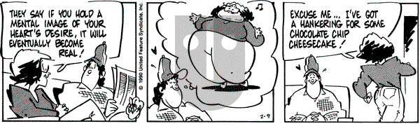 Rose is Rose on Friday February 9, 1990 Comic Strip