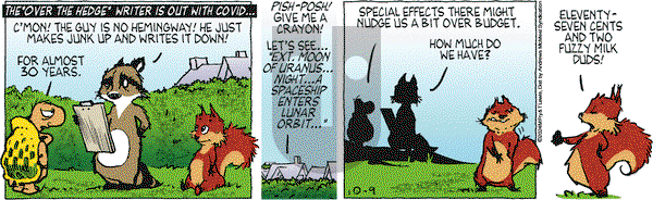 Over the Hedge - Wednesday October 9, 2024 Comic Strip