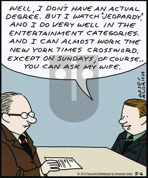 Real Life Adventures on Wednesday May 6, 2015 Comic Strip