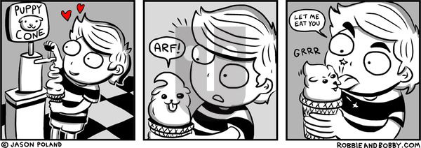 Robbie and Bobby on Wednesday June 4, 2025 Comic Strip