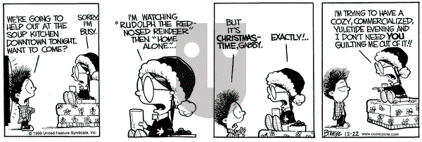 Grand Avenue on Sunday December 17, 2000 Comic Strip