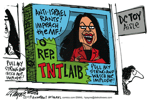 Henry Payne on Wednesday May 15, 2019 Comic Strip