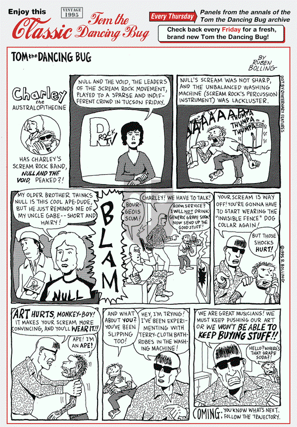 Tom the Dancing Bug on Thursday February 4, 2016 Comic Strip