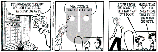 Grand Avenue - Saturday November 3, 2007 Comic Strip