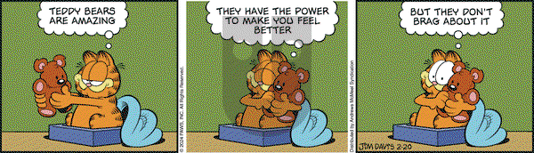 Garfield - Tuesday February 20, 2024 Comic Strip
