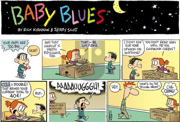 Baby Blues on Sunday April 18, 2010 Comic Strip
