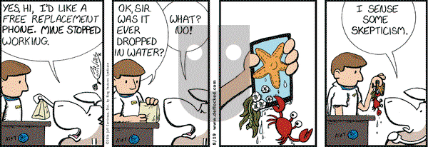 DeFlocked on Friday August 19, 2016 Comic Strip