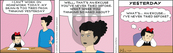 Nancy on Tuesday November 12, 2019 Comic Strip